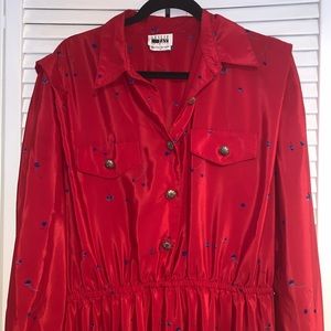 Vintage Leslie Fay floral dress